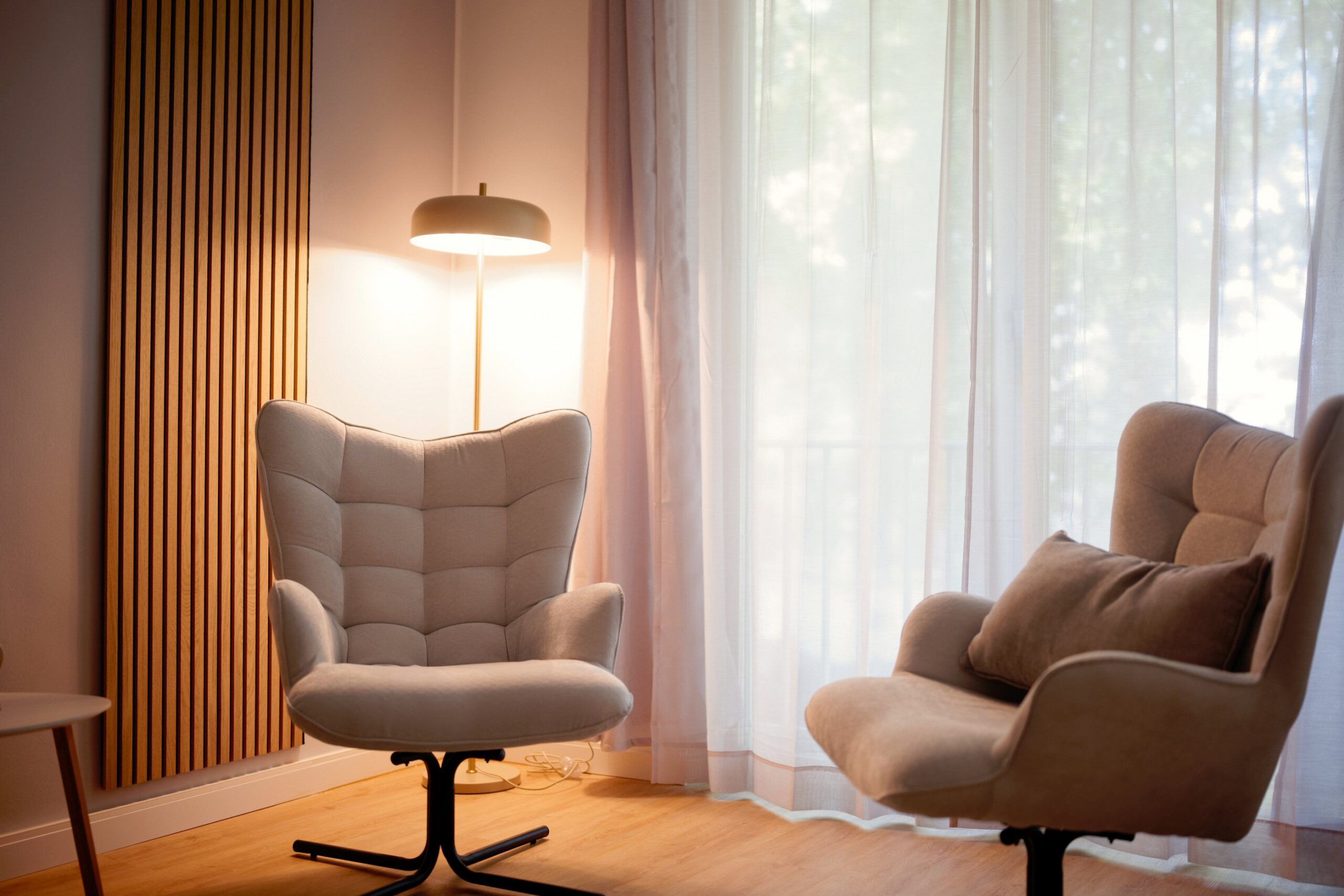 Praxisraum Psychotherapie Bonn Heller und einladender Praxisraum der Psychotherapie‑Praxis Gutberlet in Bonn